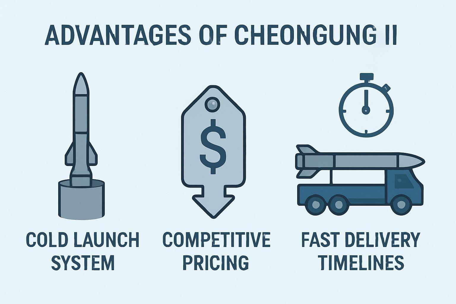 💰 천궁-II가 세계 최고인 세 가지 이유: 콜드 런칭, 가격, 납기