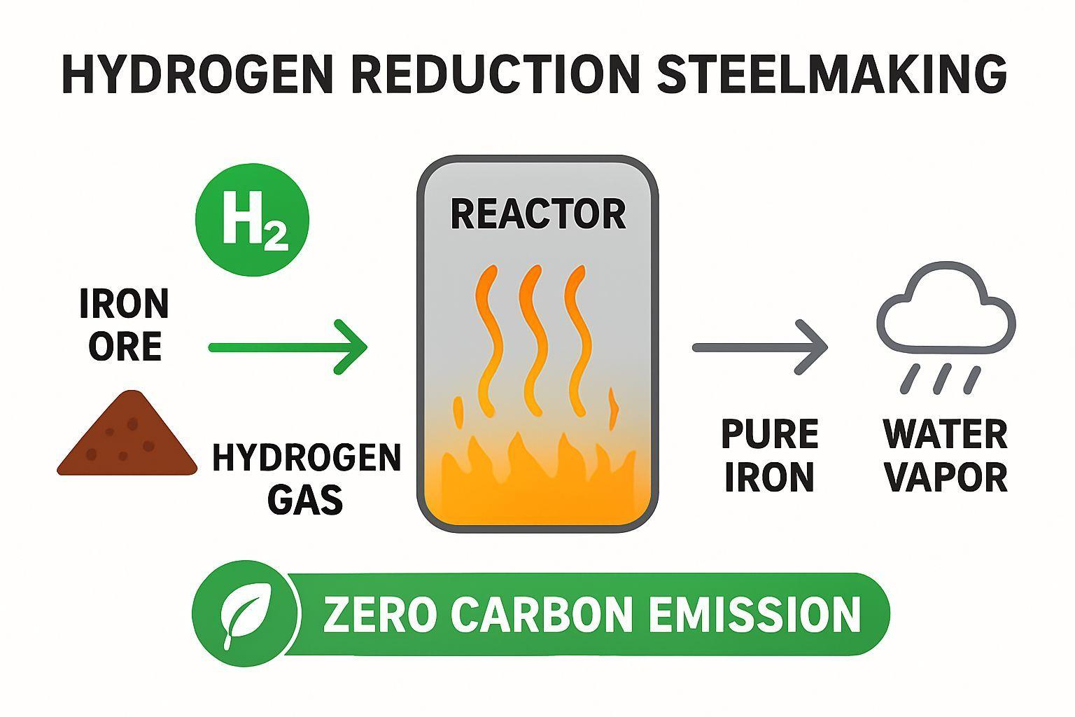 💡 미래 철강 산업의 핵심, 수소환원제철 기술이란?