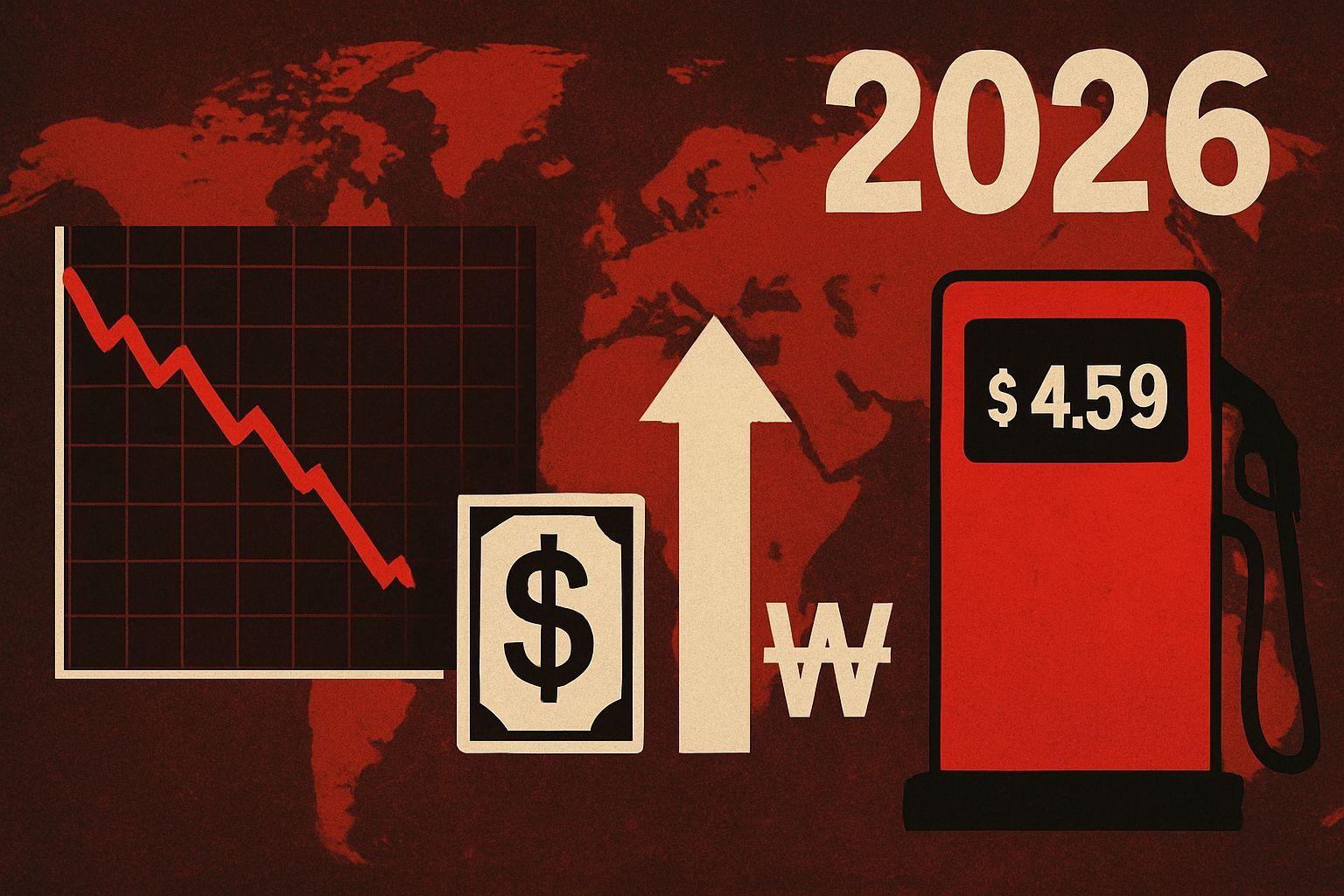 📈 2026년 한국을 덮친 3고(高) 쇼크