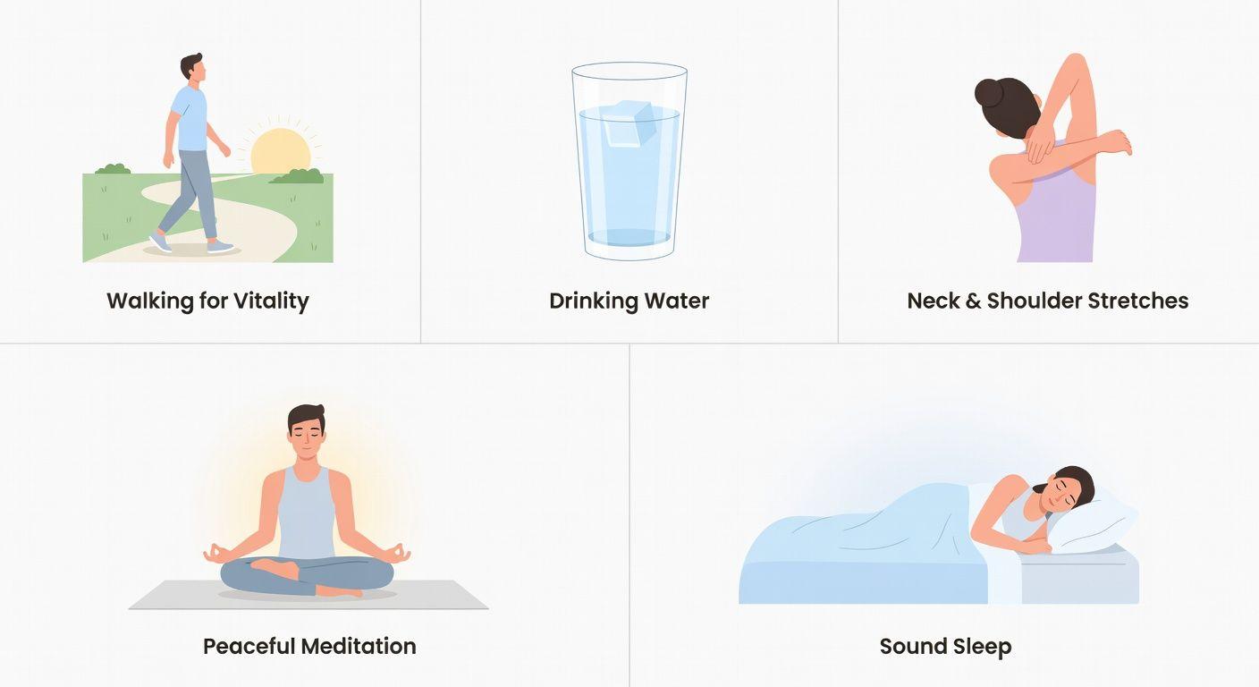 ⚙️ 지금 바로 시작! 돈 안 드는 혈관 건강 습관 5가지