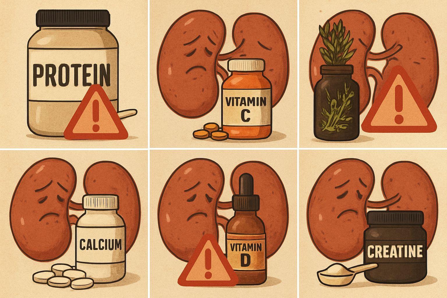📝 콩팥 망가뜨리는 보조식품 6가지의 진실