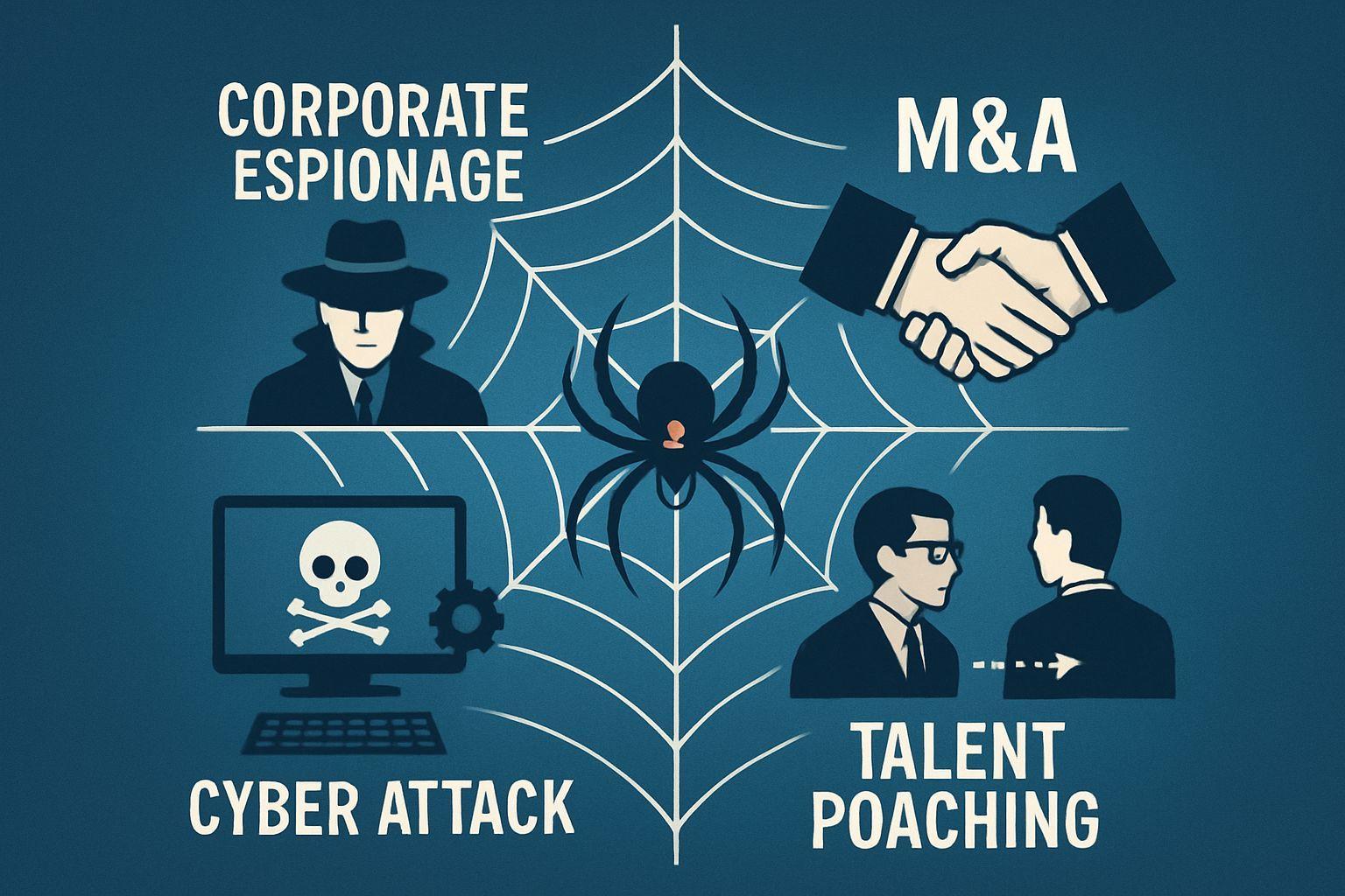 🔍 대담하고 교묘해진 산업 스파이들의 최신 수법