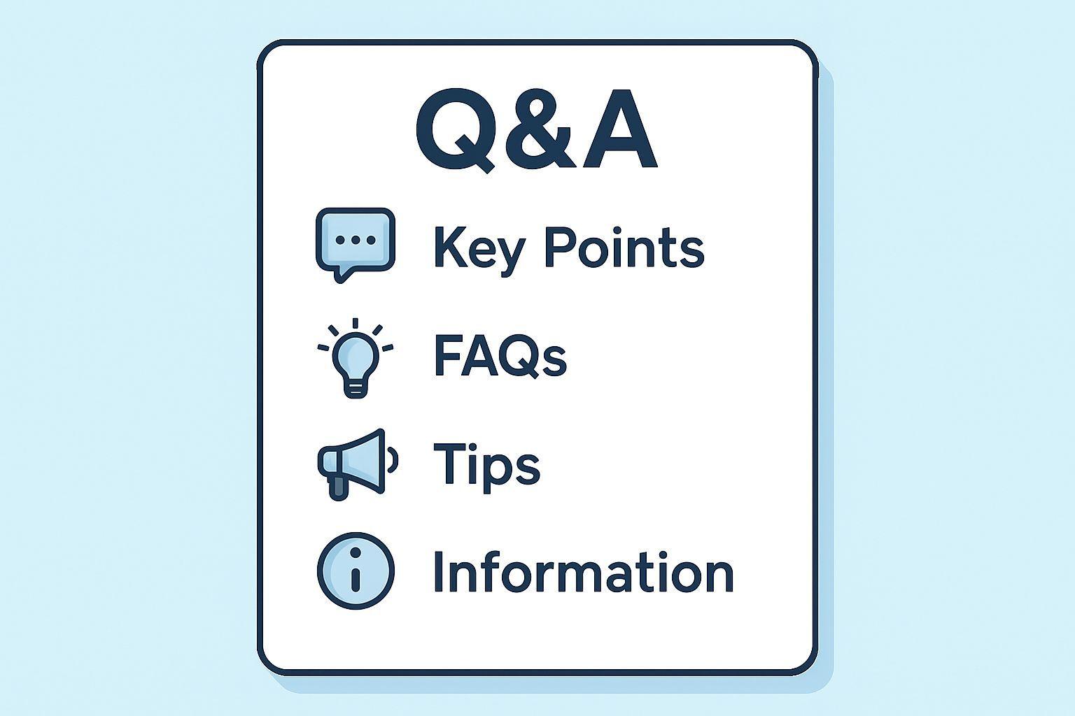 ✅ 핵심 요약 Q&A