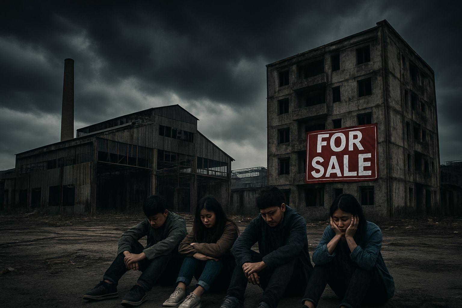 🚨 중국 내부의 충격 현장: 부동산, 실업, 그리고 8경원청구서