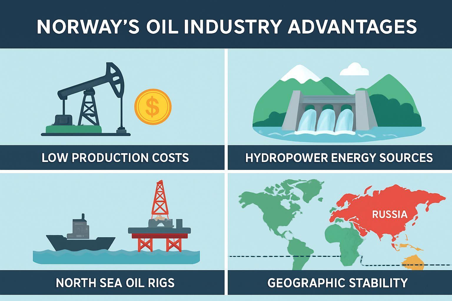💰 노르웨이 석유 산업의 압도적 경쟁력 비결