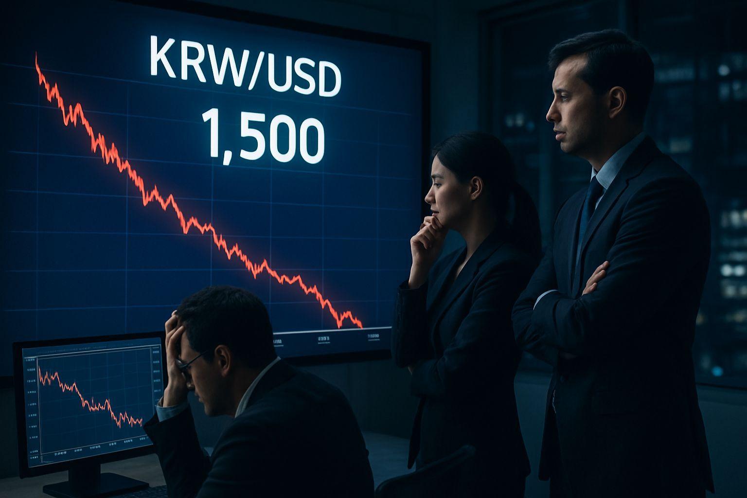 💡 환율 1500원이 의미하는 경제적 충격