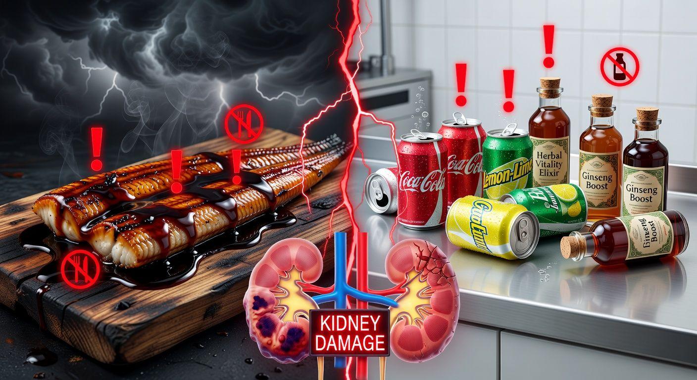 🔍 장어 신장 건강에 치명적인 위험 조합