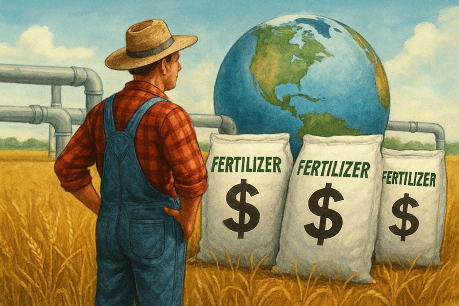 💡 식량물가 상승의 주범, 질소 비료와 천연가스