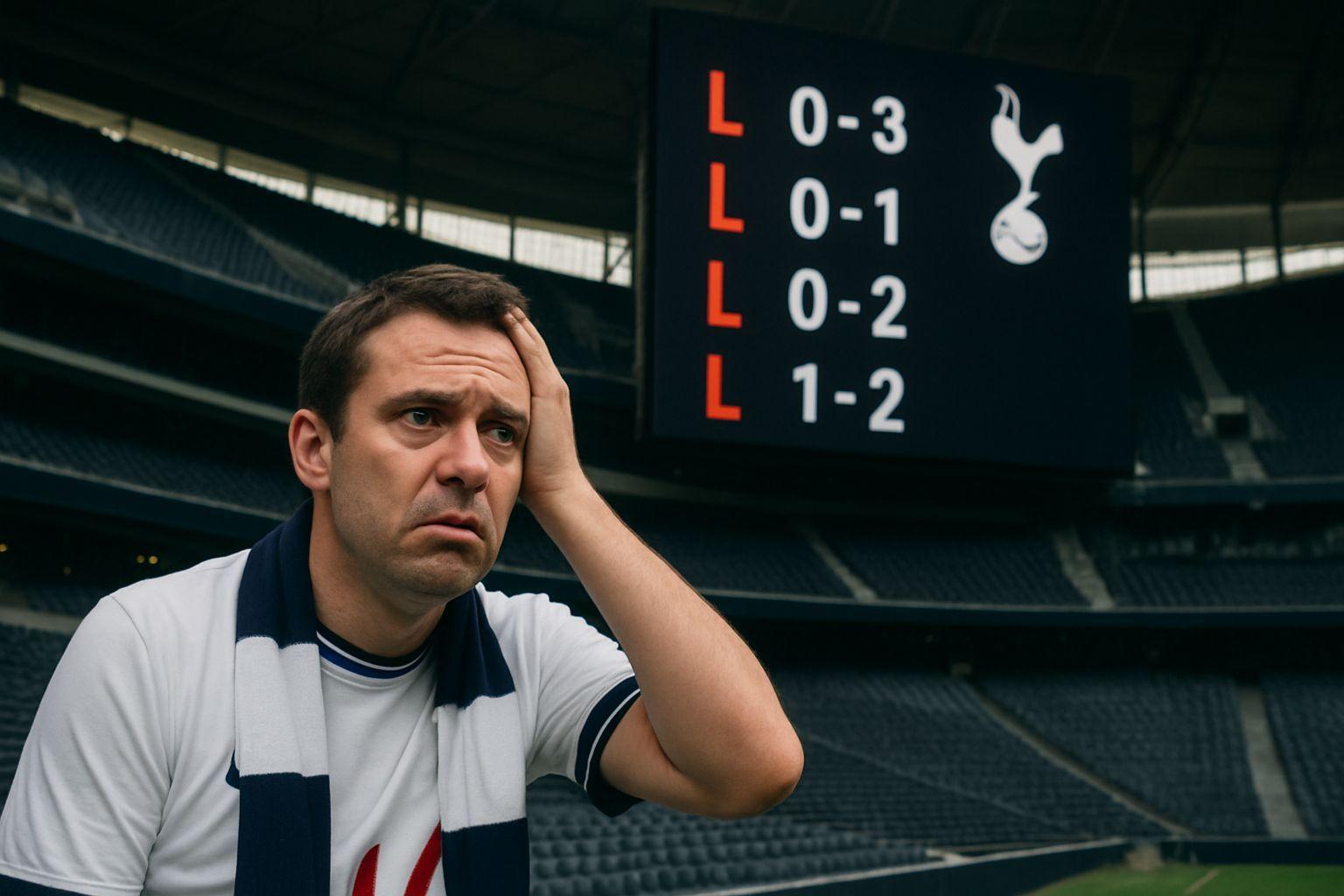 🚨 토트넘 강등 위기, 17년 만의 우승은 옛말?