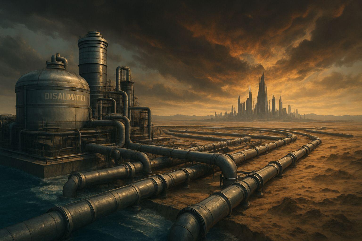 🔍 중동의 아킬레스건, 물 부족과 담수화 시설