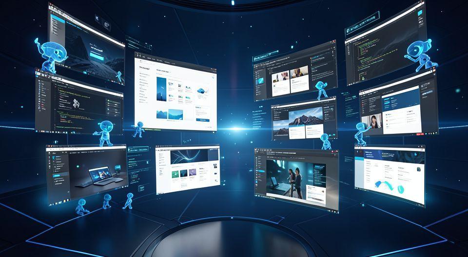 🔍 리플릿 에이전트4, 단순 코드 생성 넘어 디자인 탐색 플랫폼으로 진화