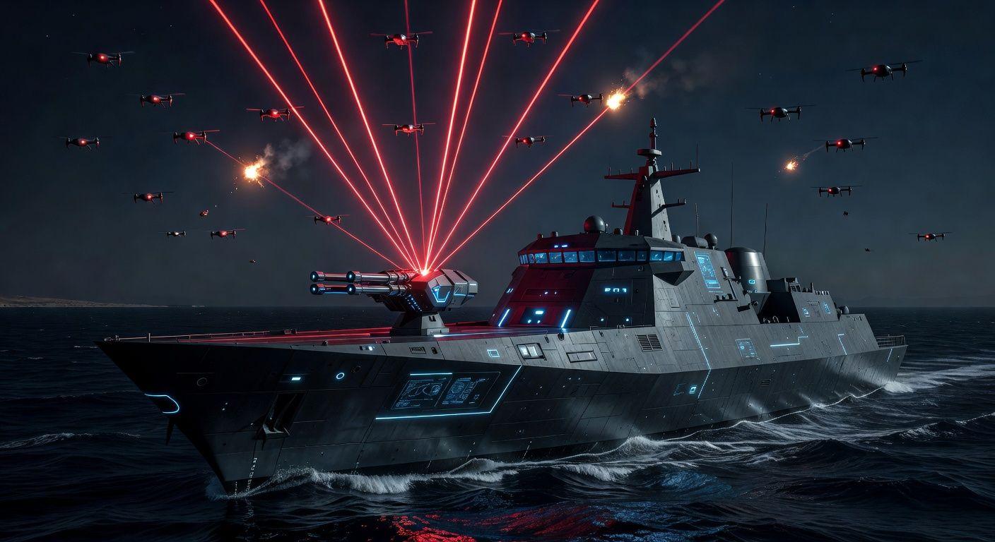 ⚙️ 미국의 소모전 비용과 레이저 무기 대응