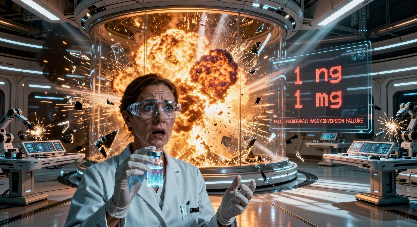 📌 1나노그램과 1밀리그램? 프로젝트헤일메리 과학의 치명적인 단위 오류 📏