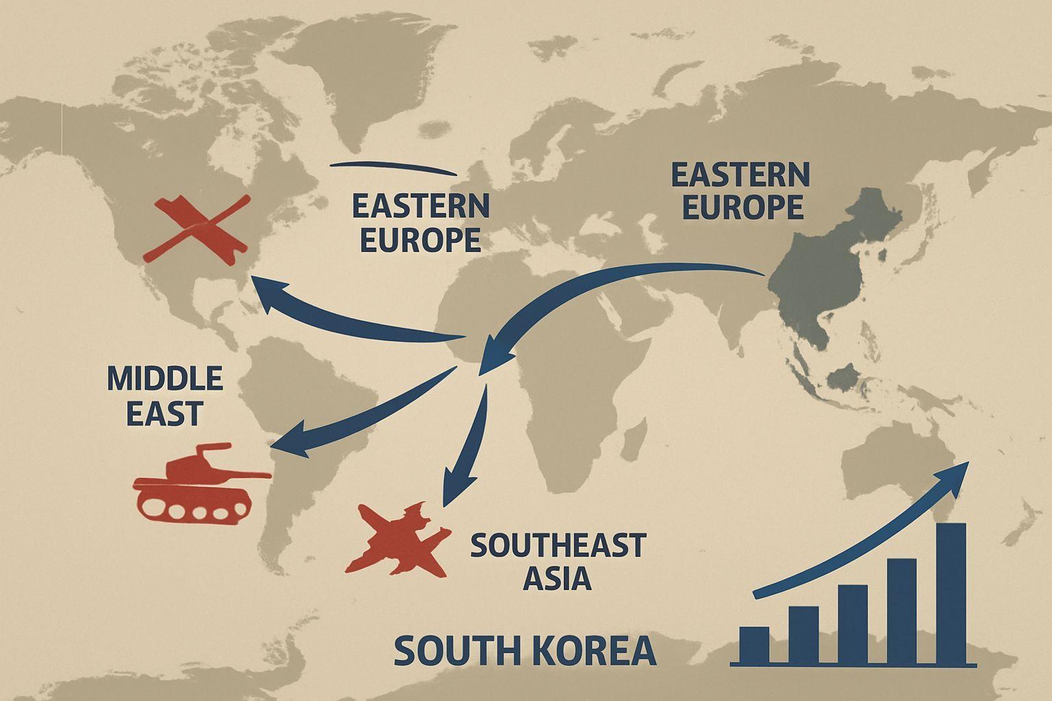 📈 세계 무기 시장의 판도를 바꾸는 K-방산의 부상