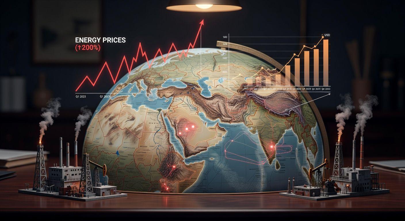 🔍 생산자물가상승 주범, 에너지 가격과 중동 정세 불안