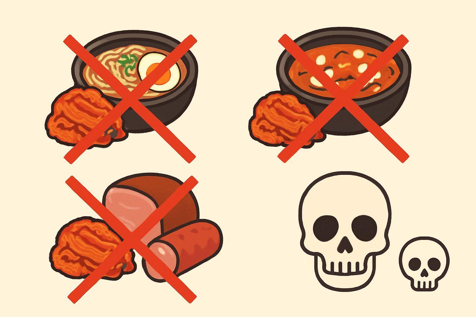 🚫 김치와 절대 함께 먹으면 안 되는 최악의 조합 ☠️