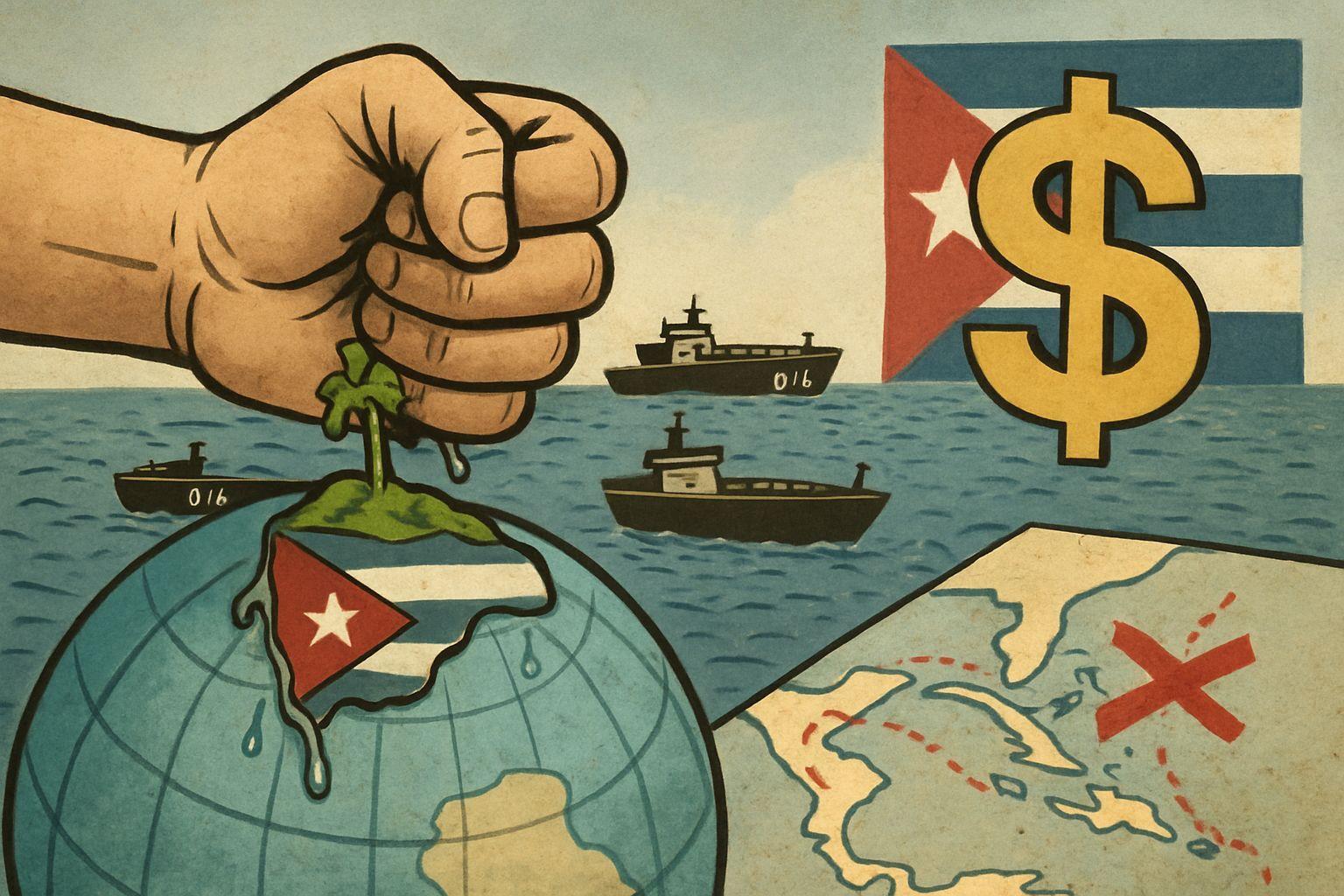 🔍 트럼프의 '옥죄기' 전략: 군사 작전 없이 무력화