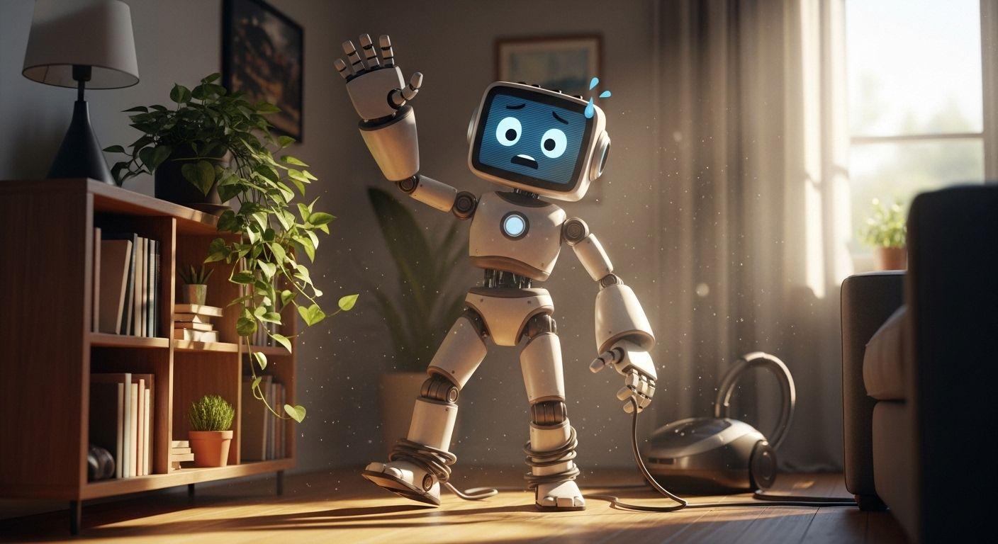 📌 가정용 로봇, 아직 넘어야 할 산이 많아요