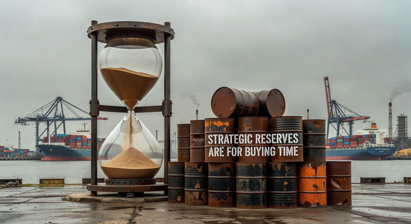 🔍 비축유, 위기 해결 아닌 '시간 벌기' 카드