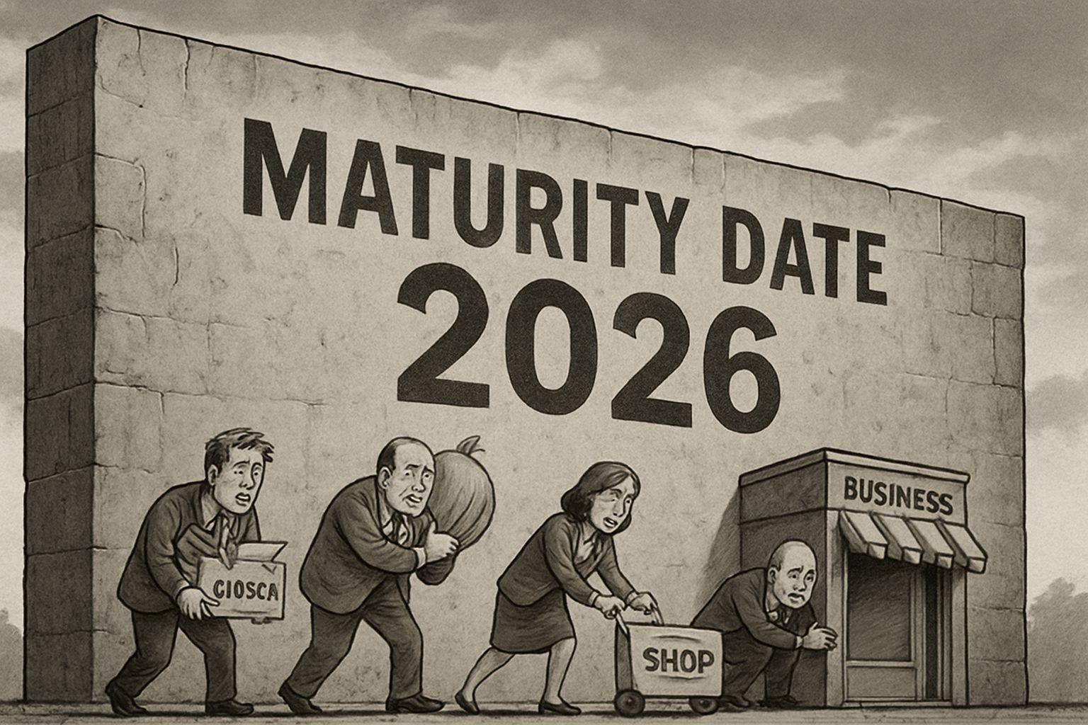 ⏳ 2026년, 만기의 벽이 몰려온다!