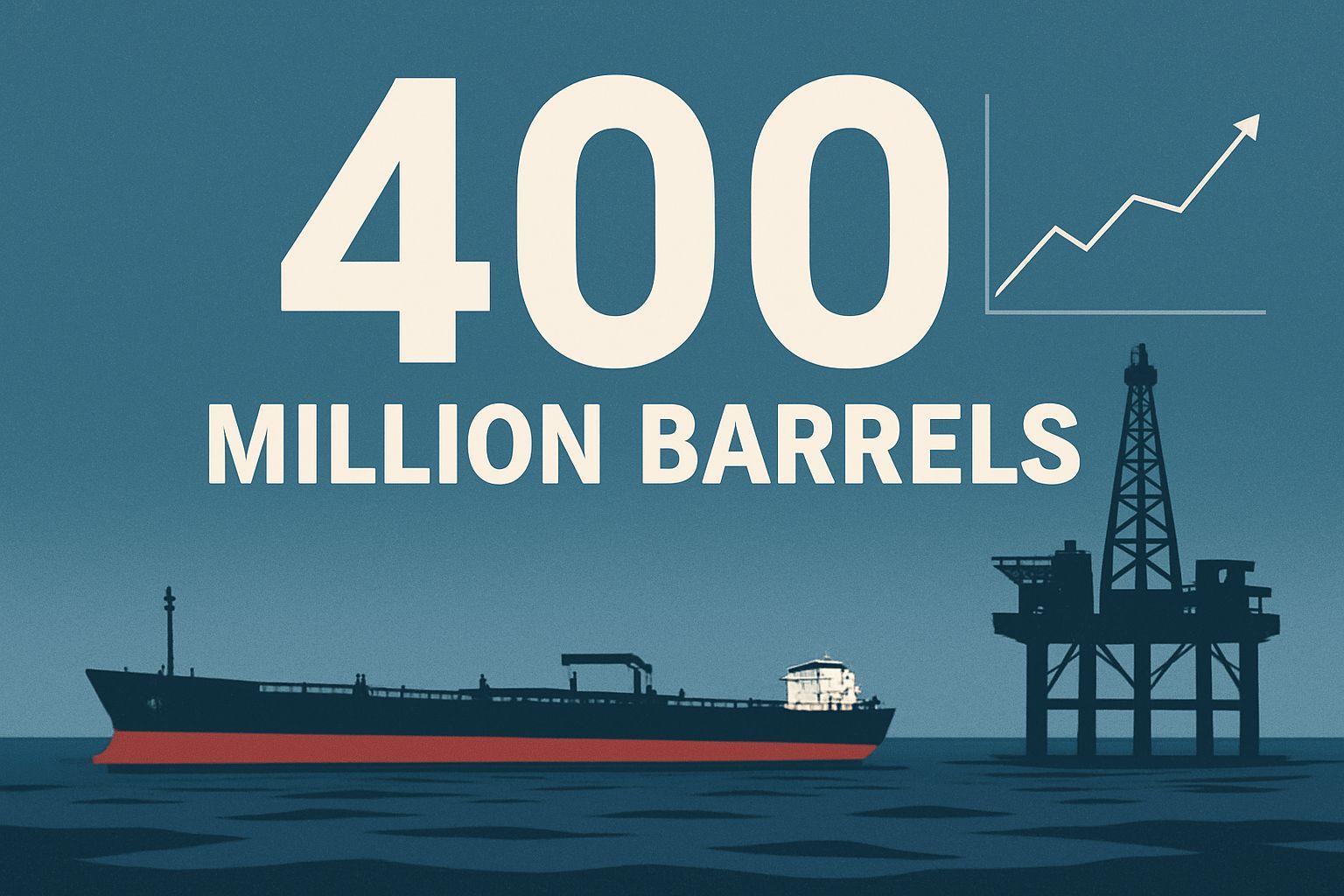 📈 4억 배럴, 정말 엄청난 양인가? 유가가 오른 이유