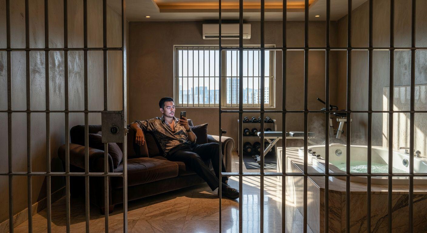 💰 필리핀 감옥이 황제의 사무실로, 마약 제국의 본사가 되다