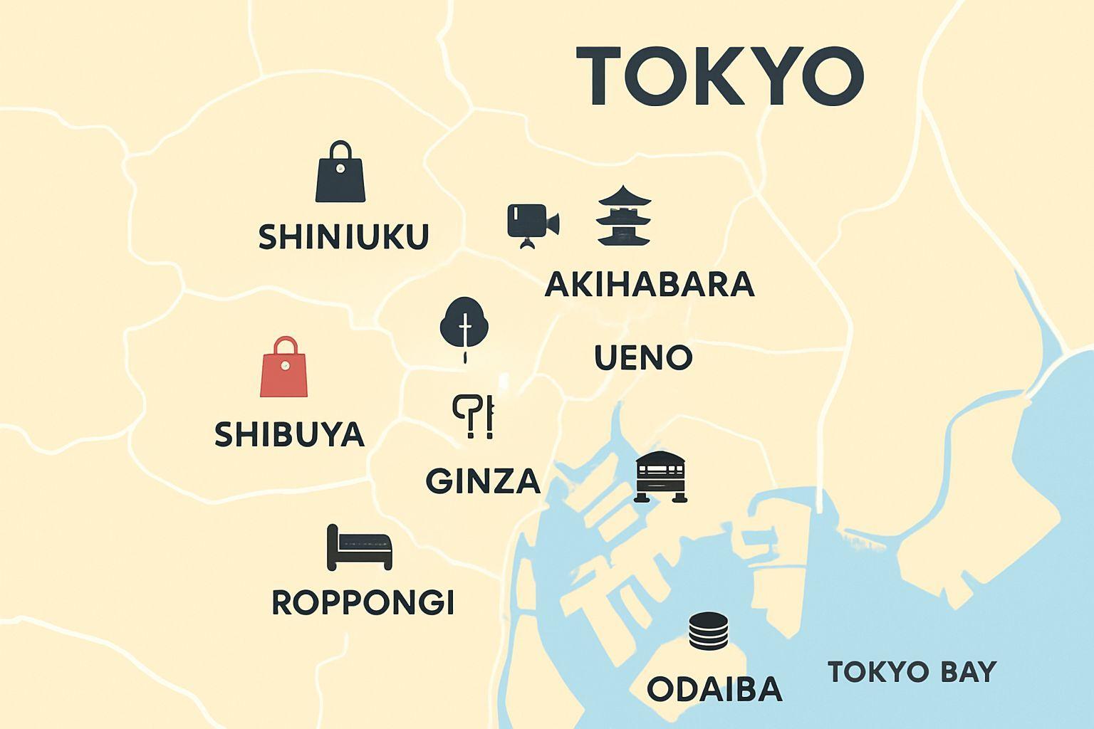 💡 도쿄 숙소, 어디서 머물지 고민될 때!
