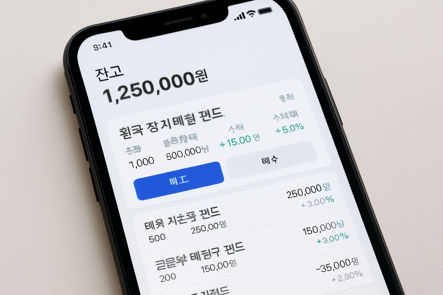 📈 MTS 펀드 주문, 잔고 확인부터 매도까지