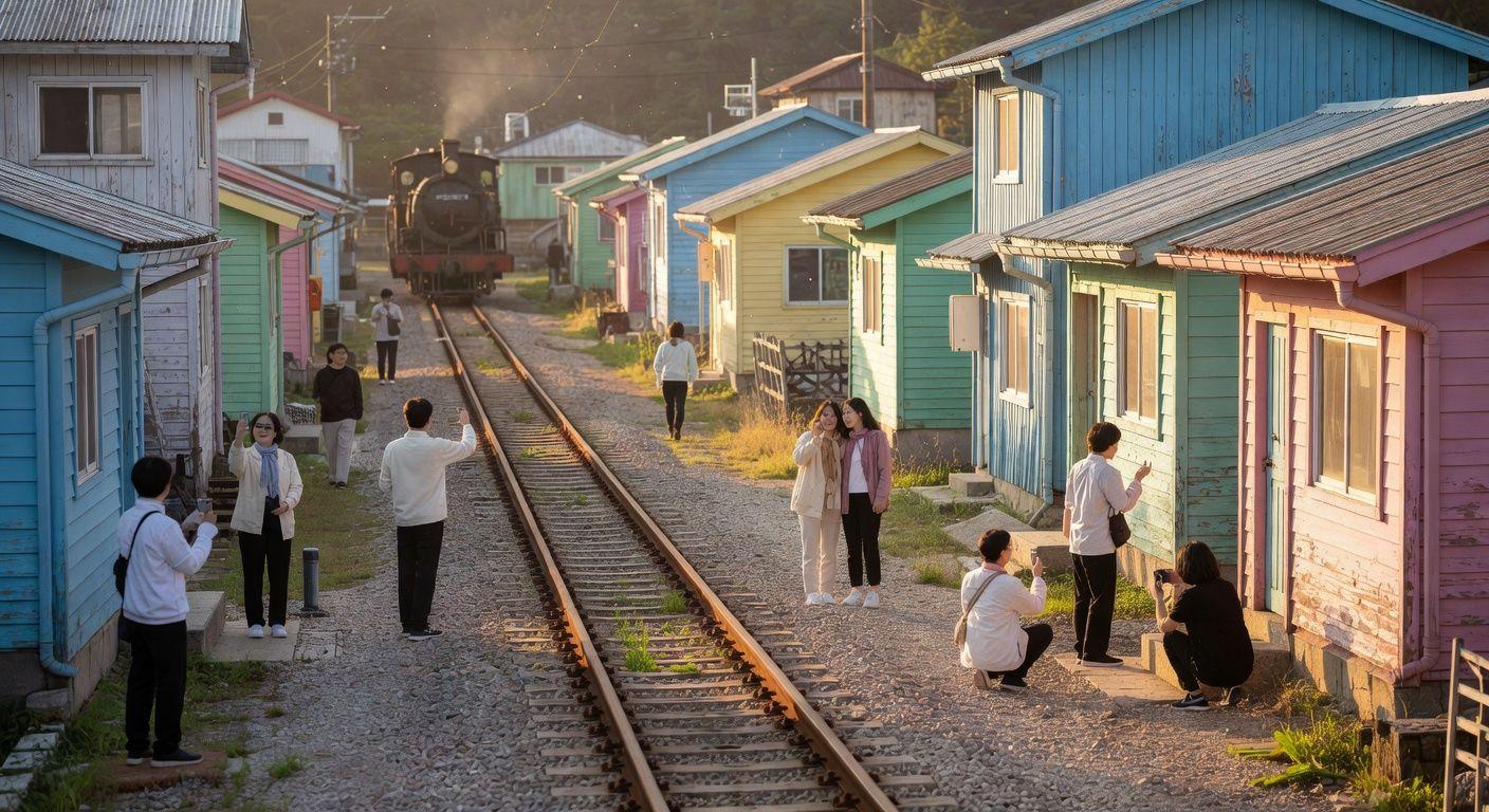 📌 군산 열차여행 첫 번째 코스: 경암동 철길 마을