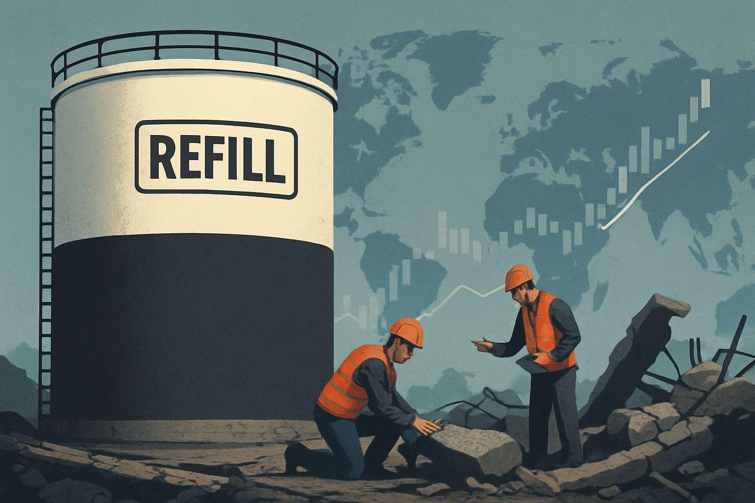 ⚙️ 비축유 재충전 문제: 아무도 주목하지 않는 숨겨진 뇌관