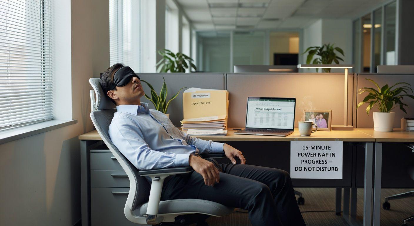 ✨ 15분 낮잠의 기적, 커피보다 효과적인 피로 회복법