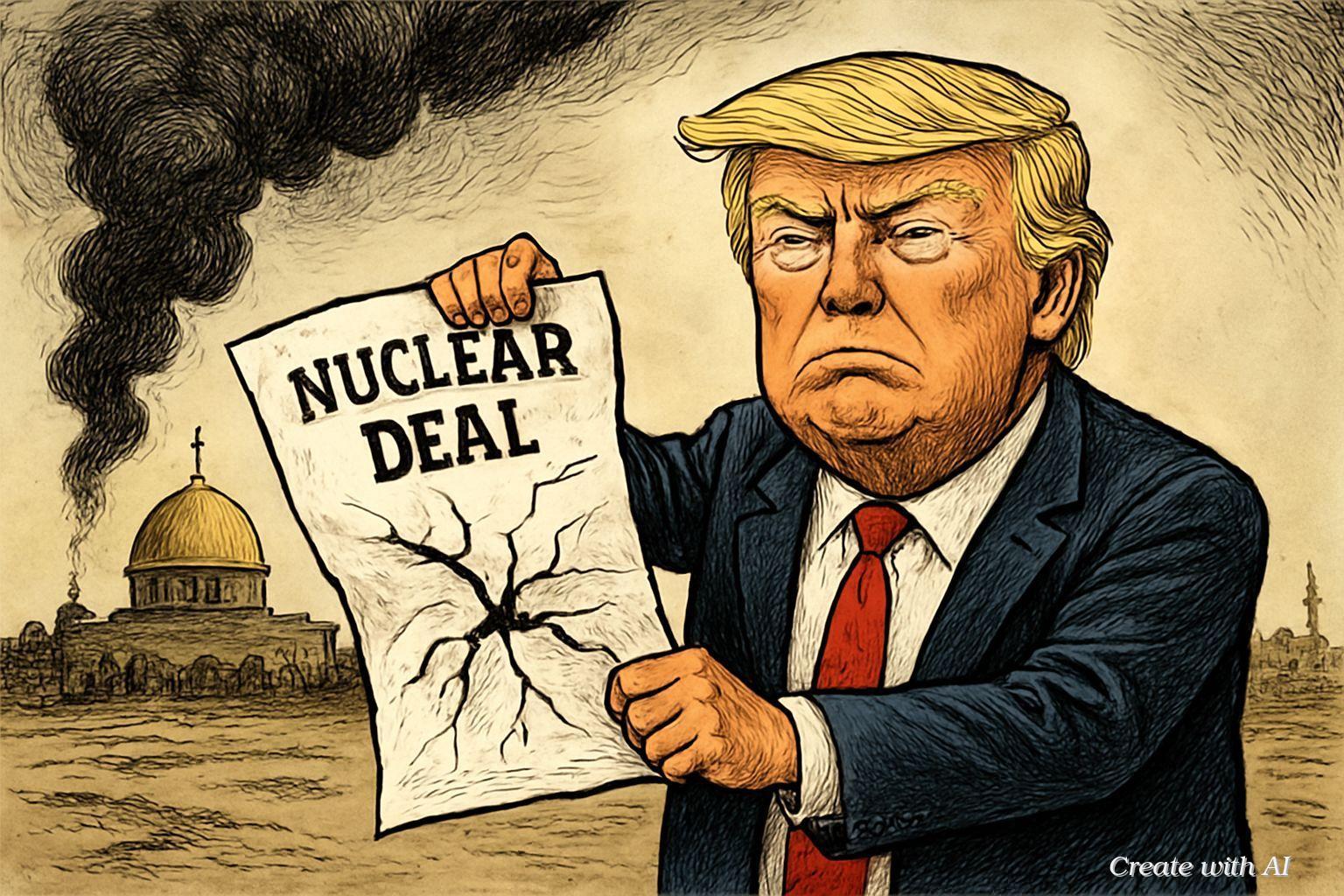 📝 트럼프의 '힘의 외교'와 이란 핵협상의 파기