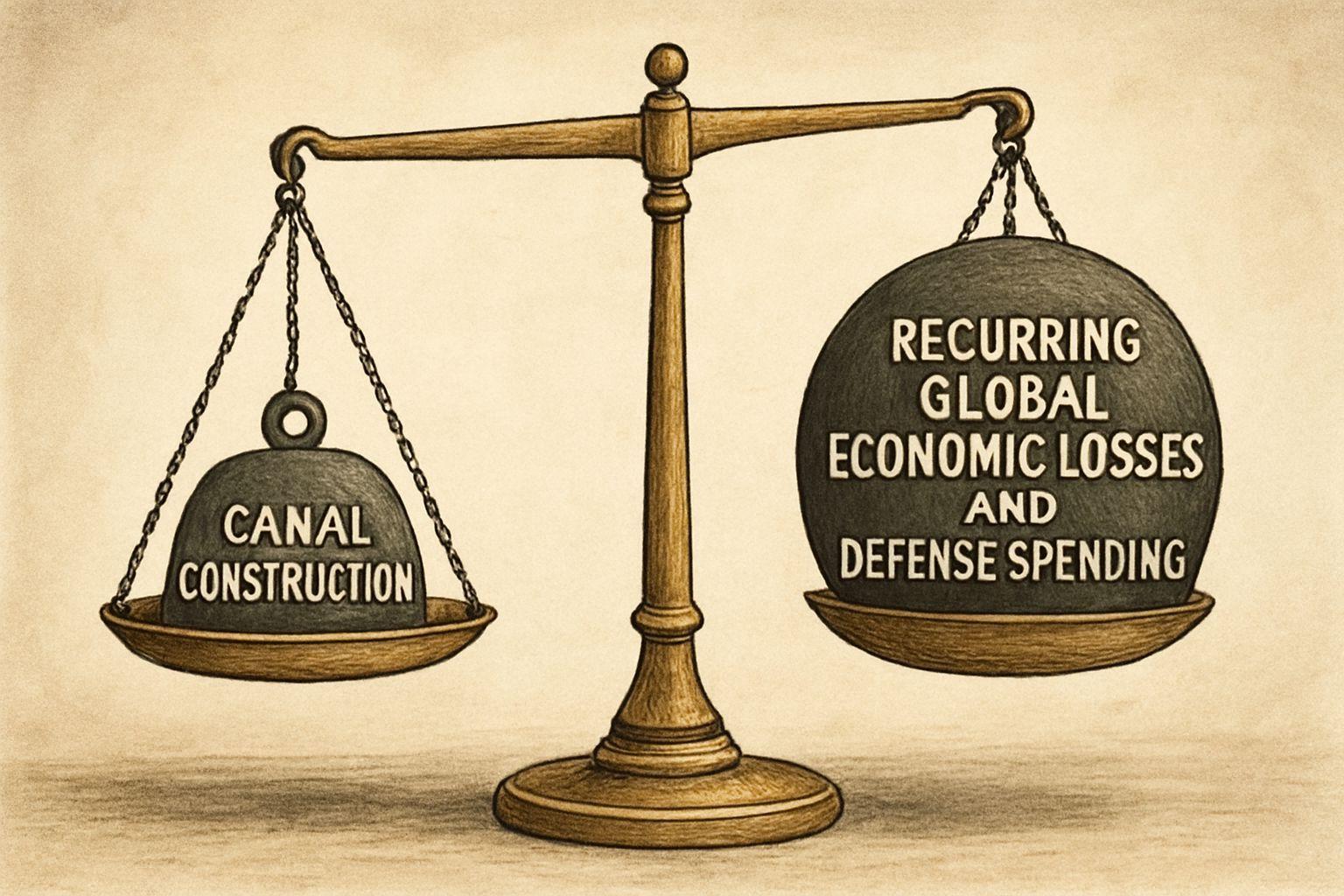📈 150조원 이상의 가치: 무산담운하의 전략적 억지력