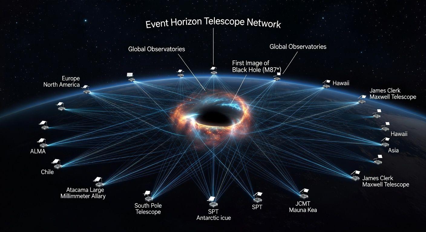 ⚙️ 블랙홀의 신비: 사진 촬영에서 중력파까지