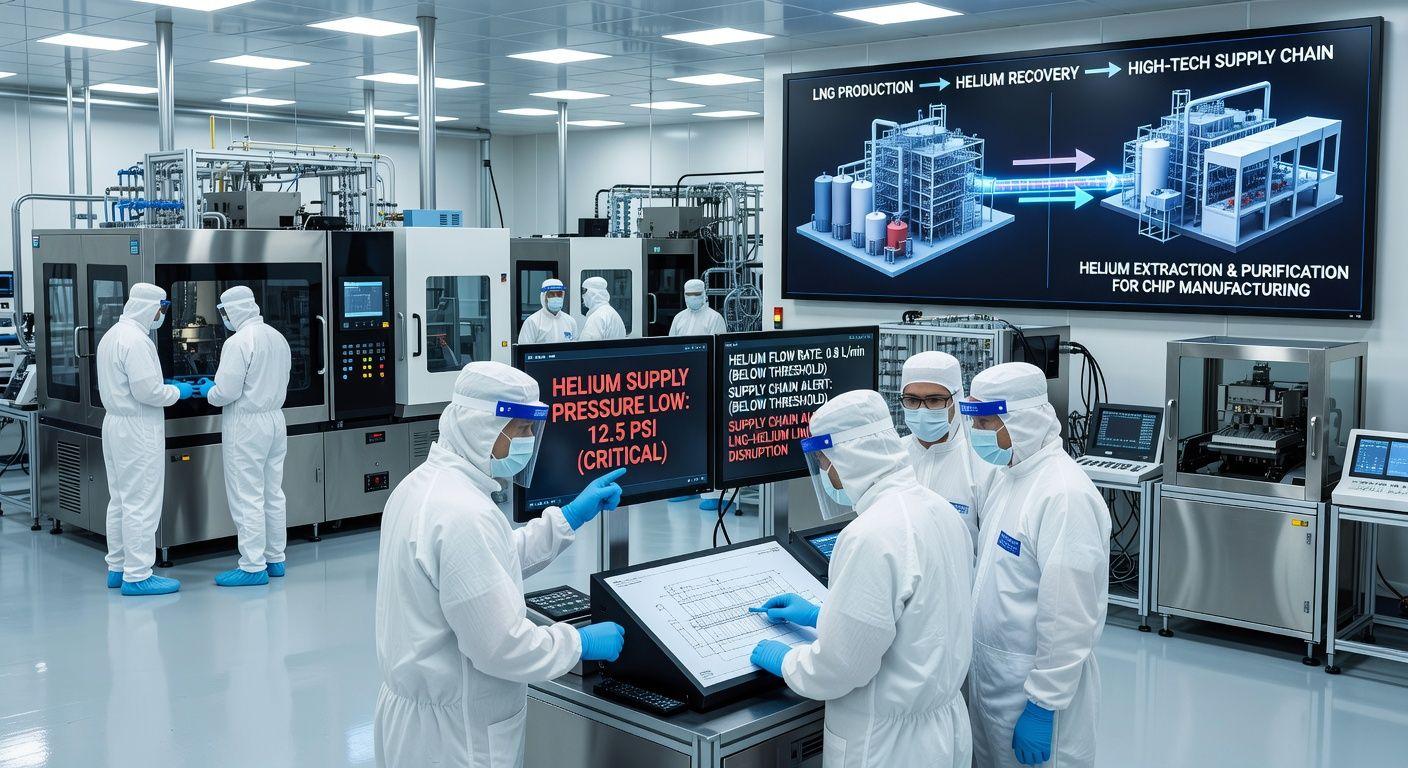 ⚙️ 2차 파급효과: 반도체부터 윤활유까지 원자재 공급 위기