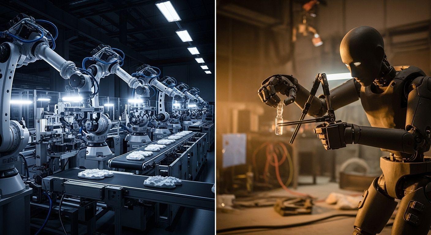 ⚙️ 산업용 로봇과 휴머노이드 로봇의 역할