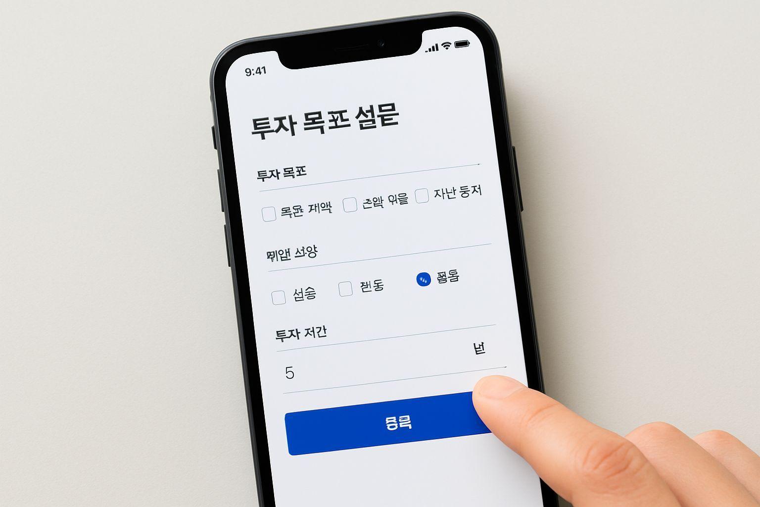 💡 2026년 필수! MTS 펀드 주문 전 투자 성향 확인