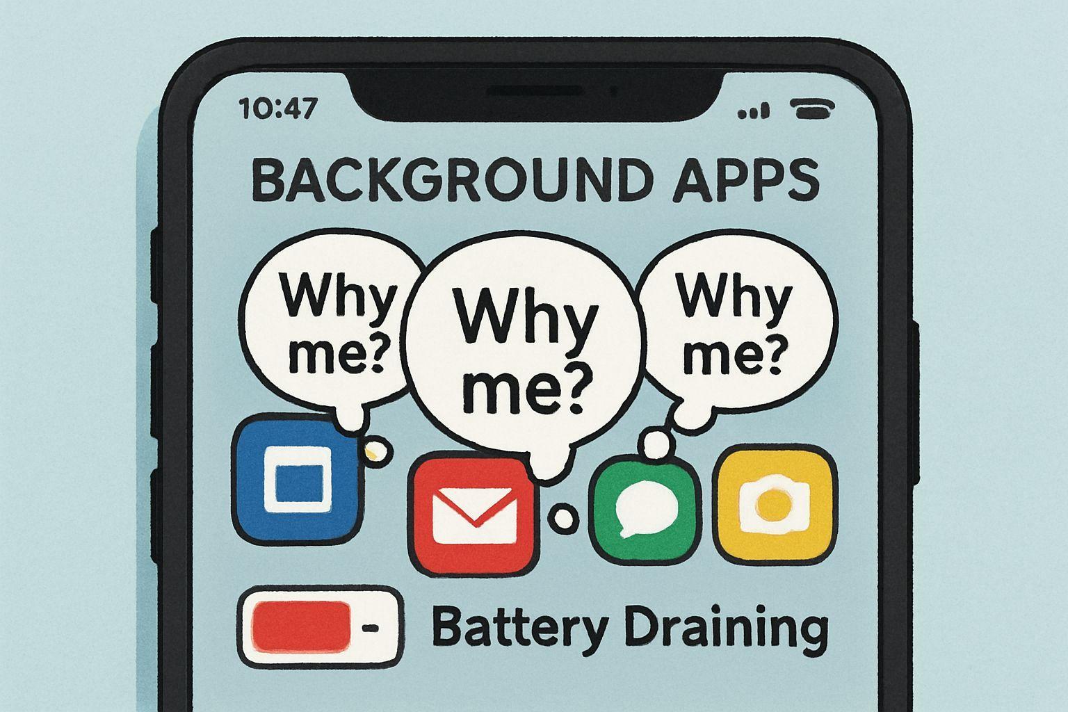 💥 배경 프로그램의 폭주: 