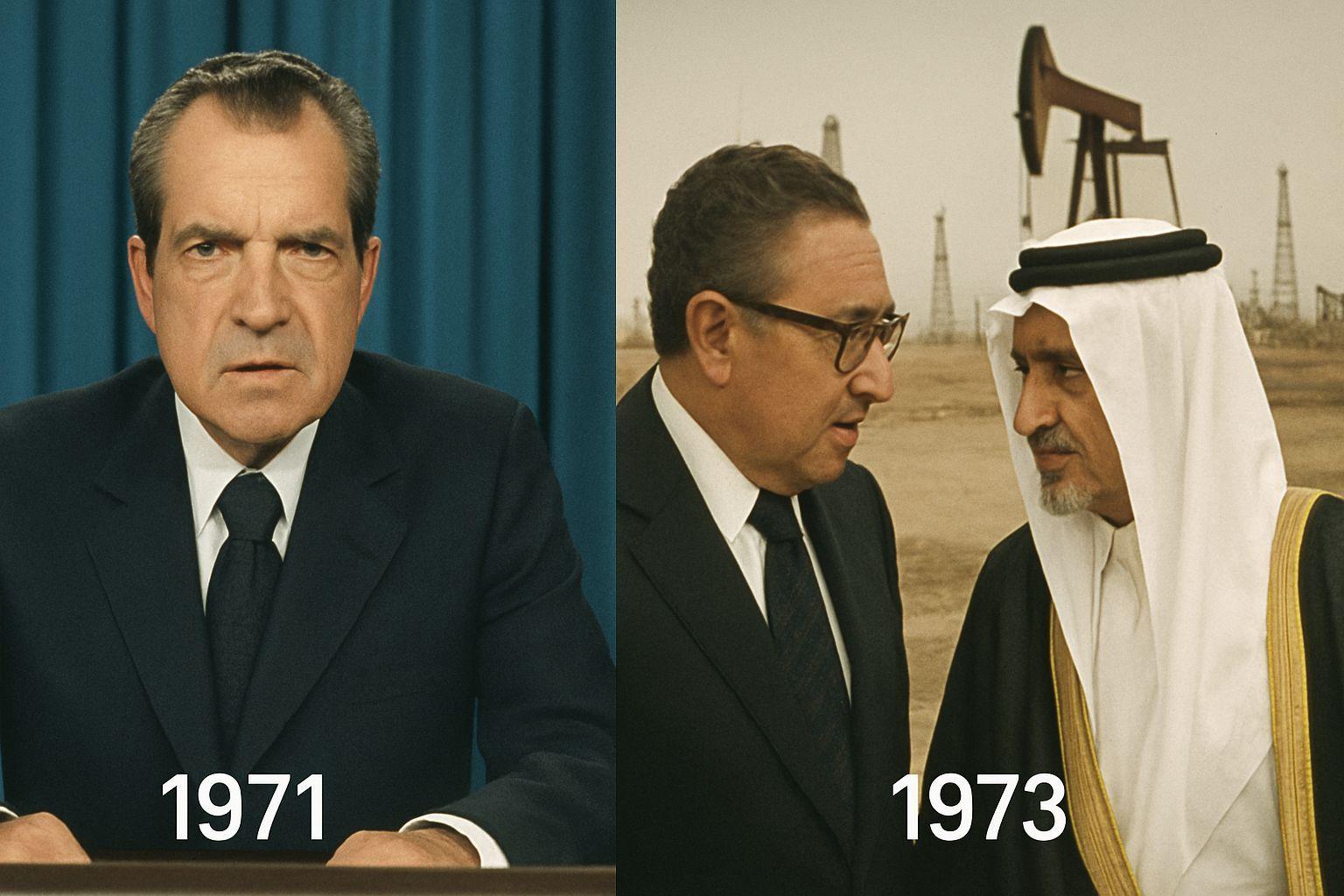 💥 닉슨 쇼크와 페트로달러 시스템의 탄생 (1970년대)
