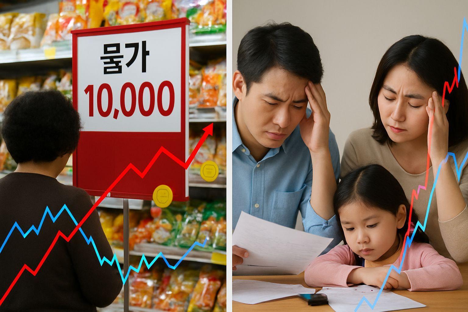 ⚠️ 고환율이 물가와 가계부채에 미치는 충격