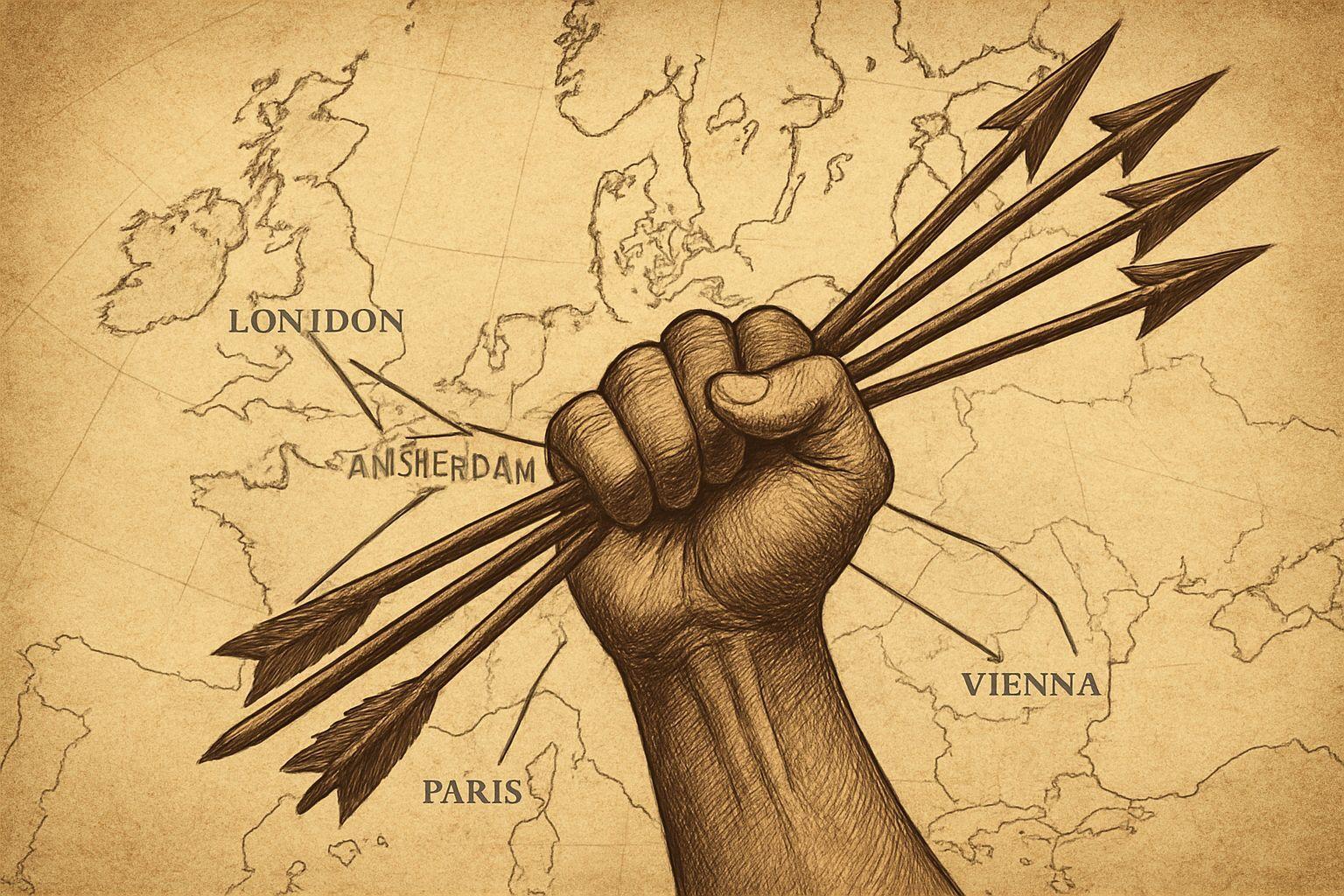 ✅ 유럽을 잇는 다섯 개의 화살, 글로벌 네트워크 전략