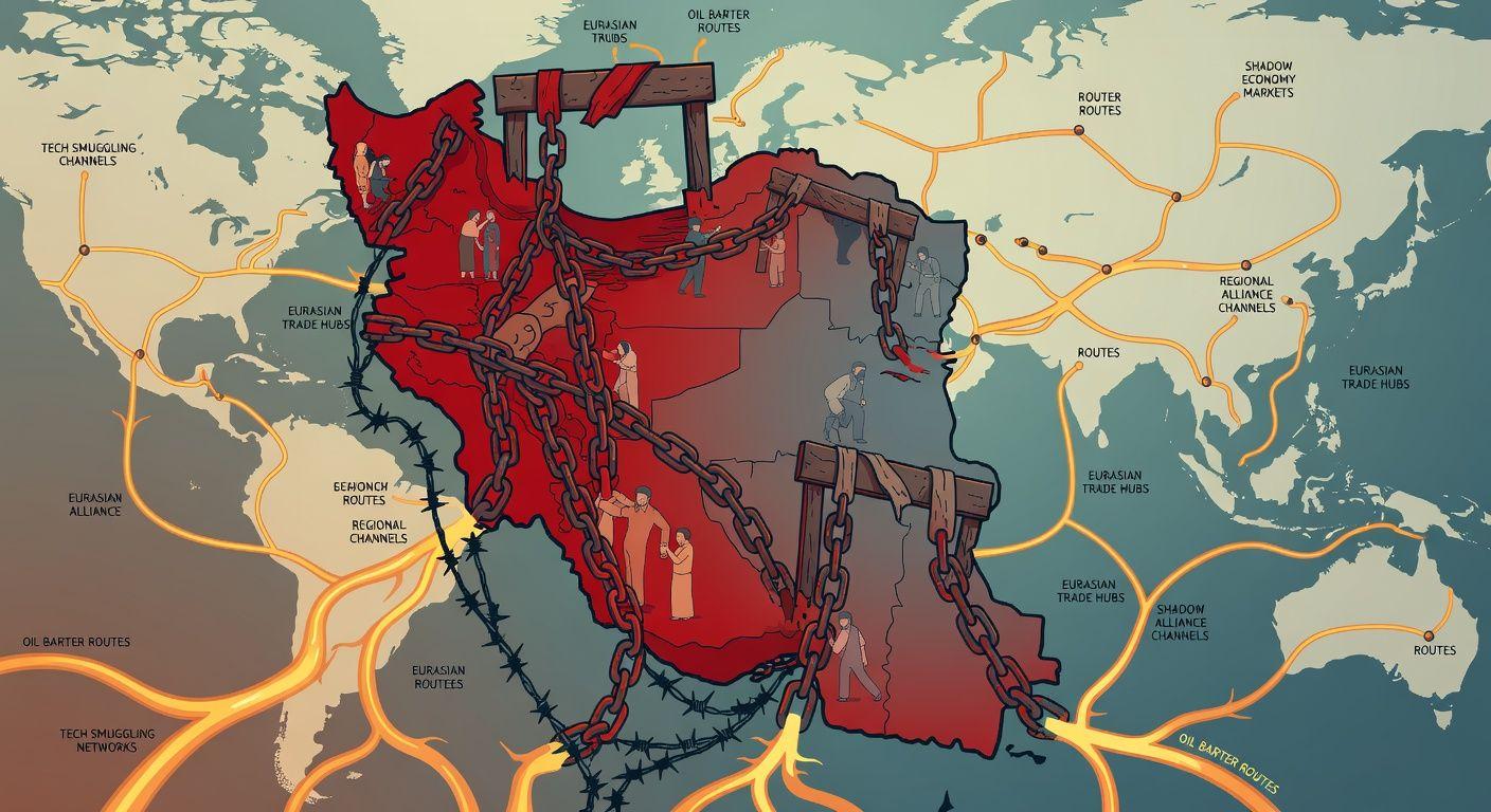 ✨ 이란 경제 제재를 통한 아이러니한 생존 공식