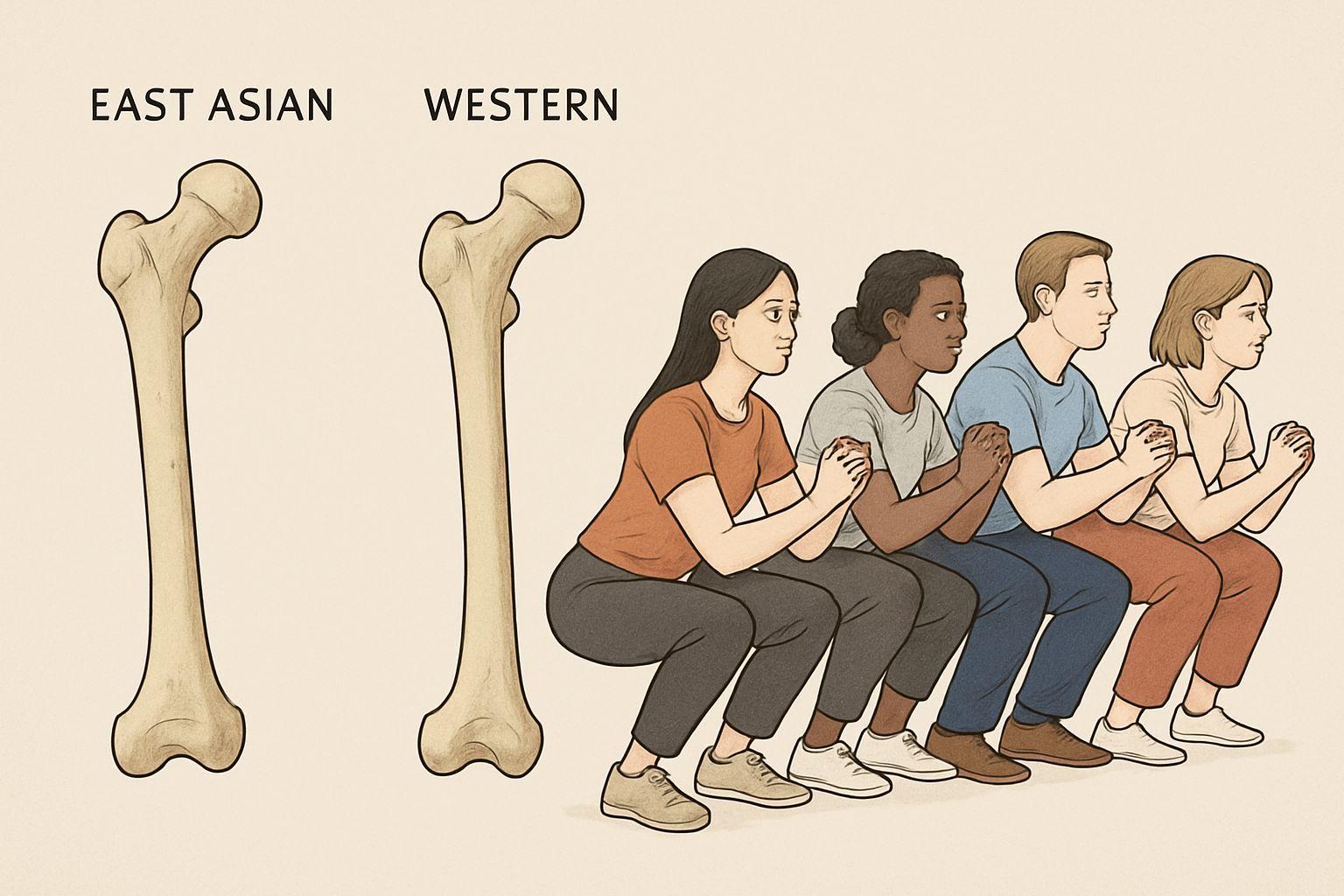 ⚙️ 아시안 스쿼트, 동양인의 특별한 신체 구조와 실제 테스트