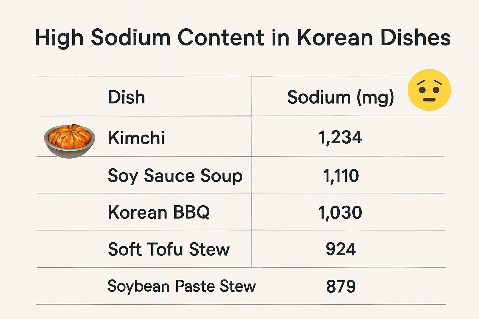 ✅ 한국인 나트륨 섭취의 충격적인 현실과 김치 😱