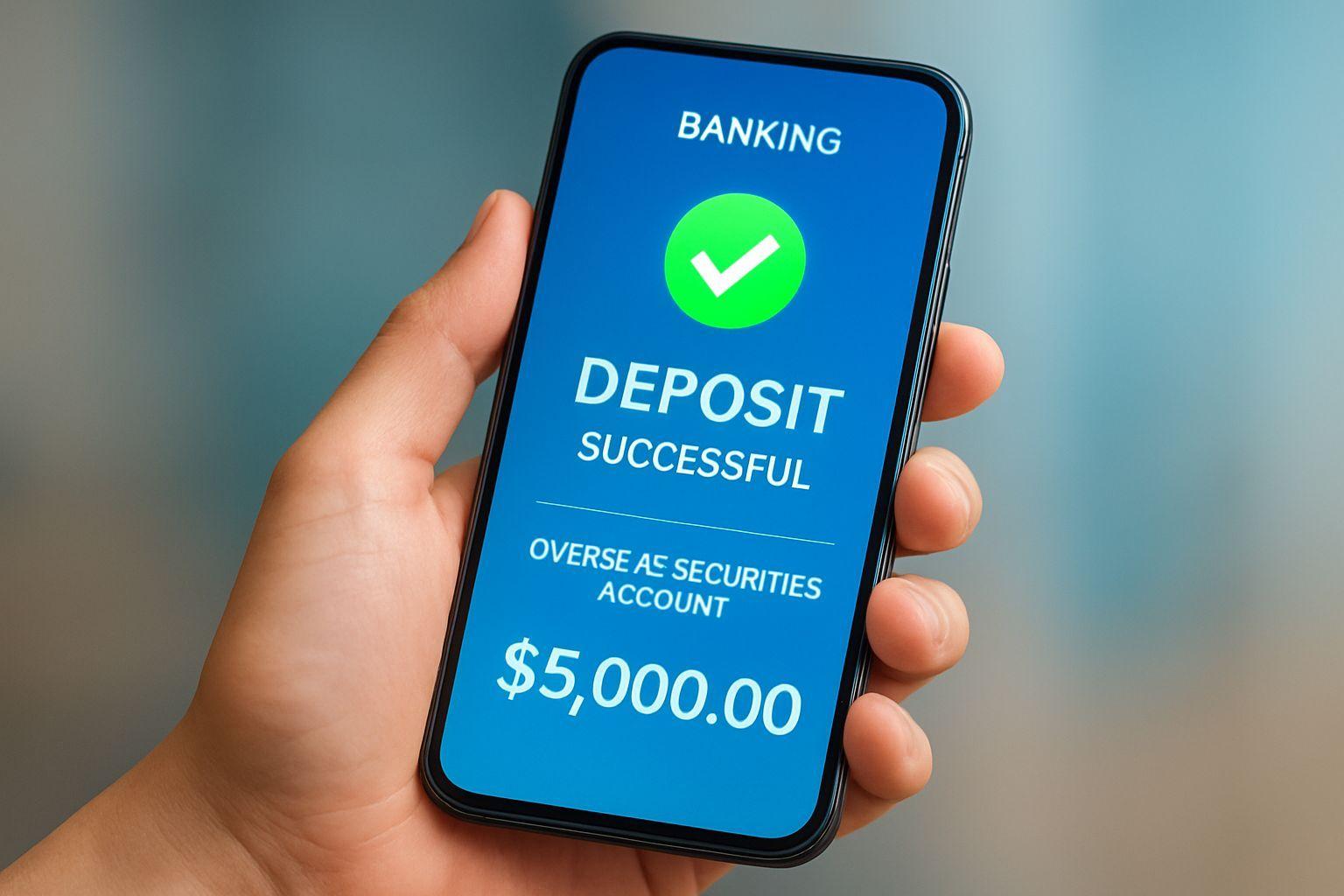 ✅ 해외 증권 계좌에 투자금 입금하기