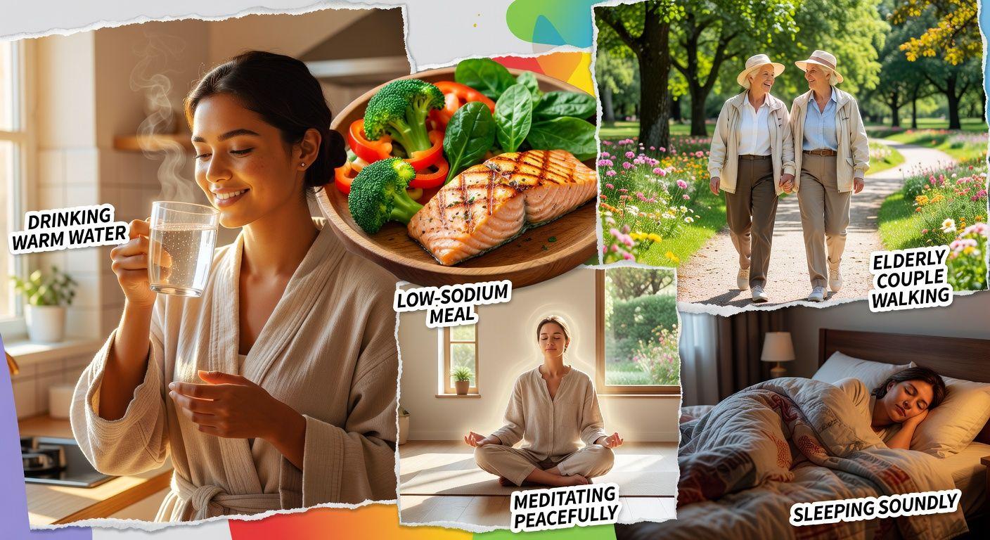 🔍 따뜻한생강차와 함께 신장 지키는 생활 습관