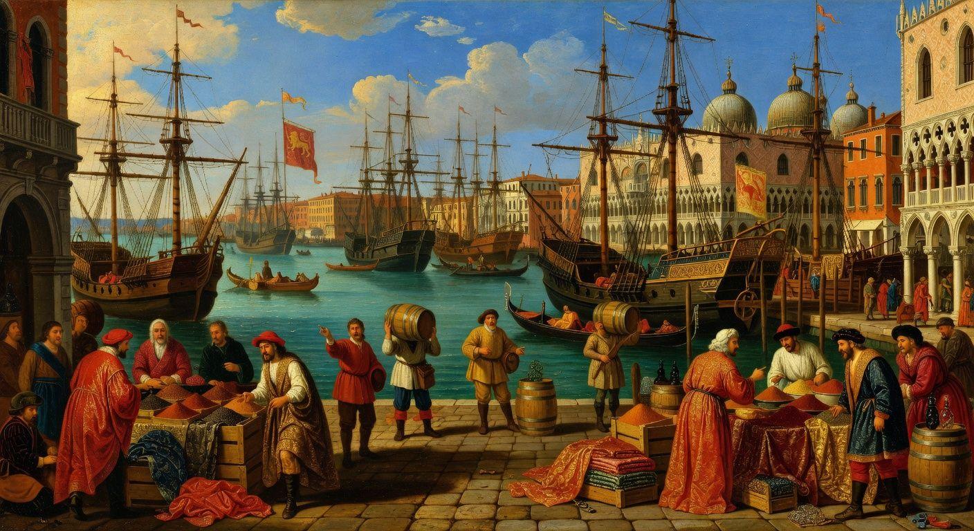 📈 지중해의 여왕: 베네치아 해상 제국의 영광과 몰락