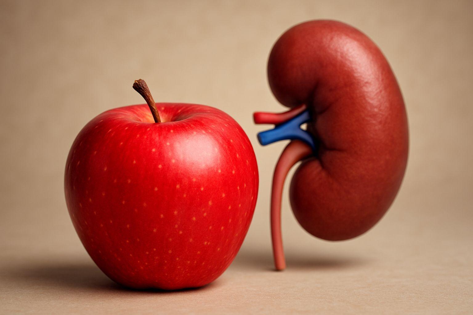 ✅ 침묵의 장기, 신장 건강의 파수꾼 '사과'
