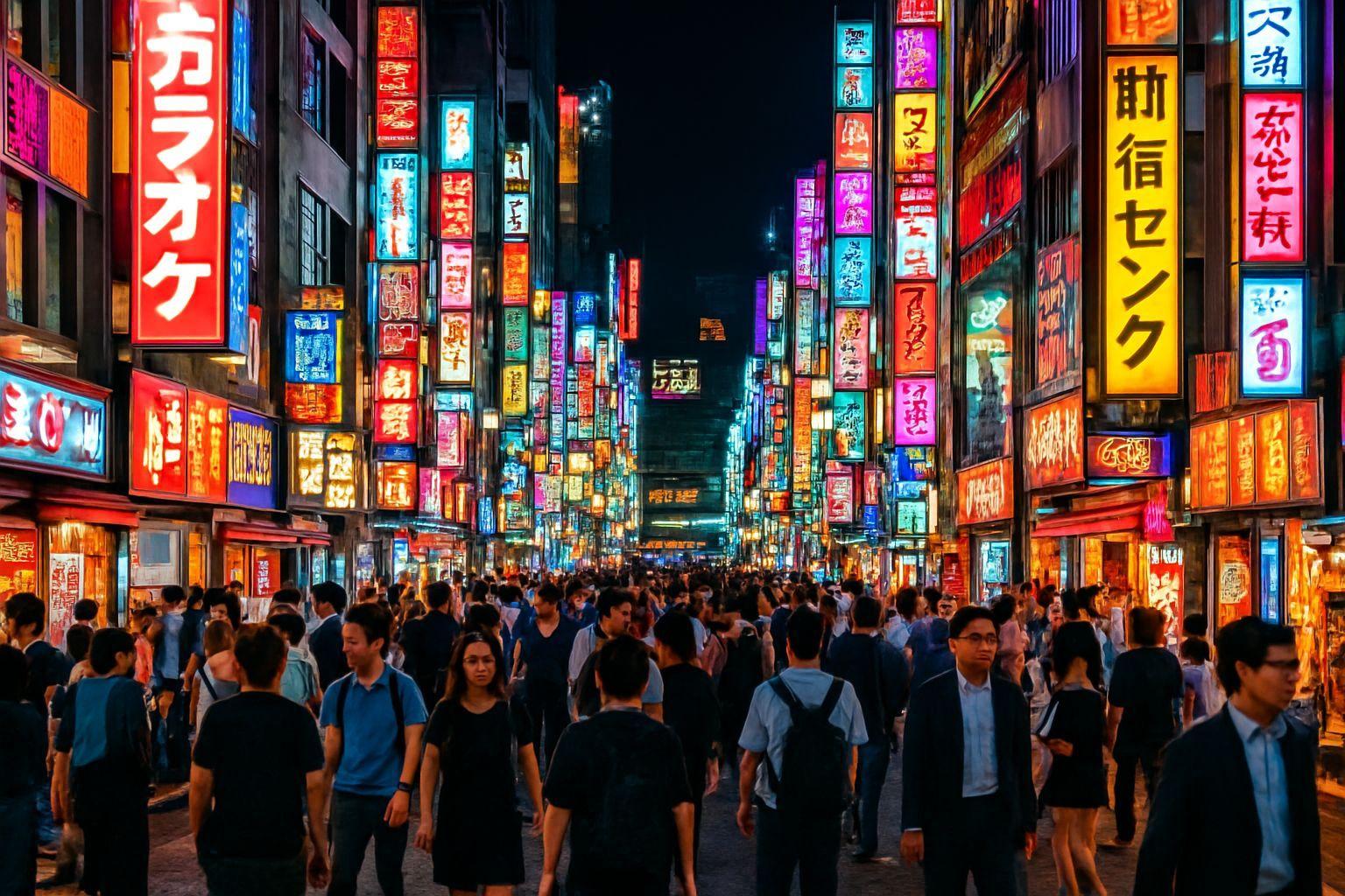✨ 활기찬 도심의 중심, 신주쿠와 시부야