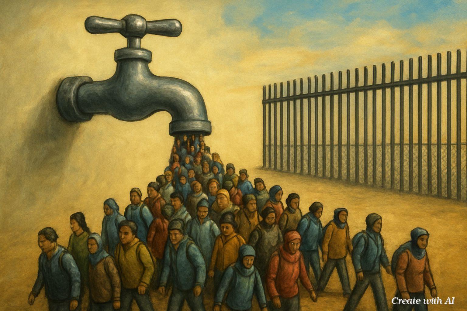 📈 모로코의 비대칭 전략: '이민자 수도꼭지'